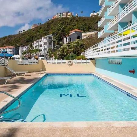 Beautiful Ocean Blue Love Oceanfront Apartment Fajardo Dış mekan fotoğraf